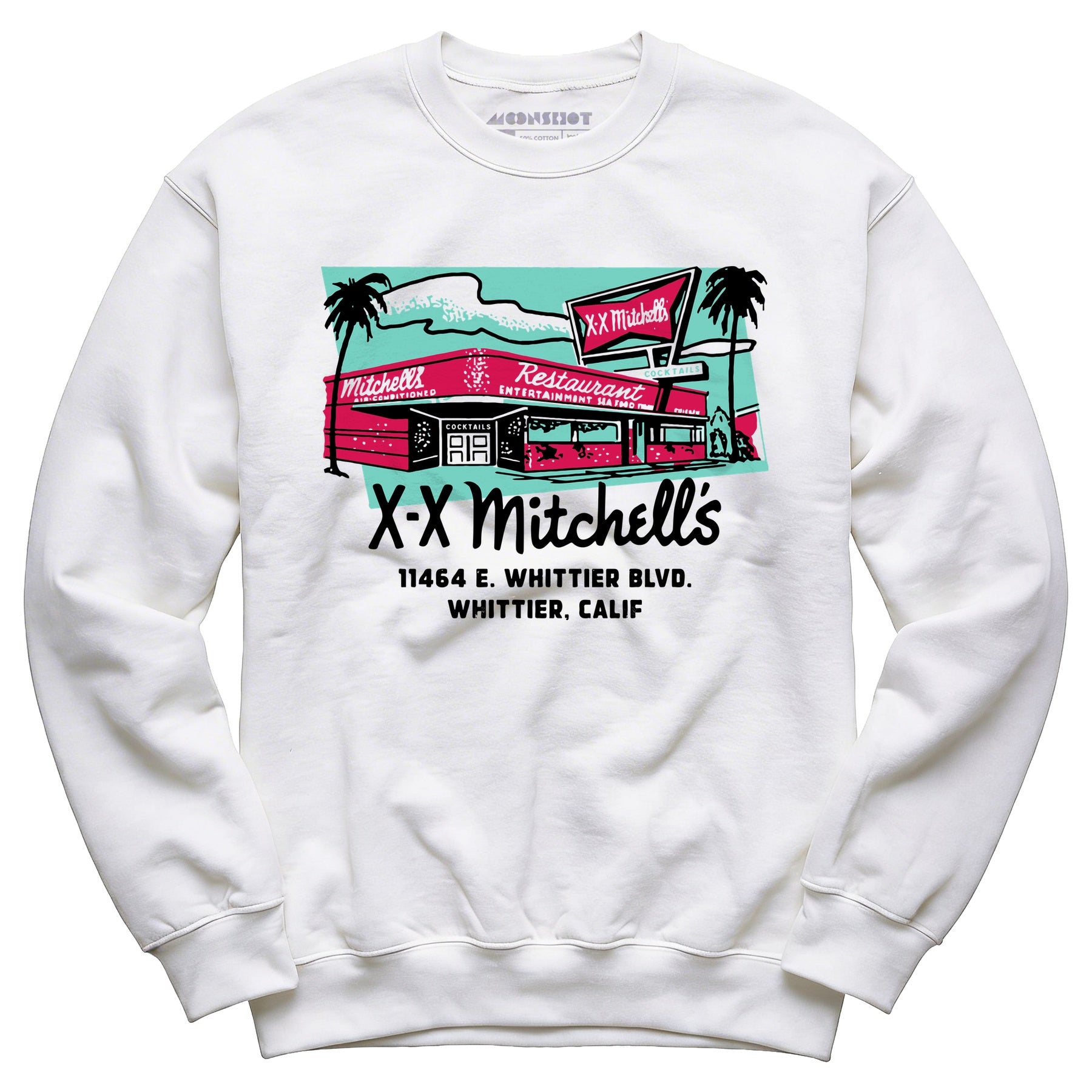 X-X Mitchell's - Whittier, CA - Vintage Restaurant - Unisex Sweatshirt