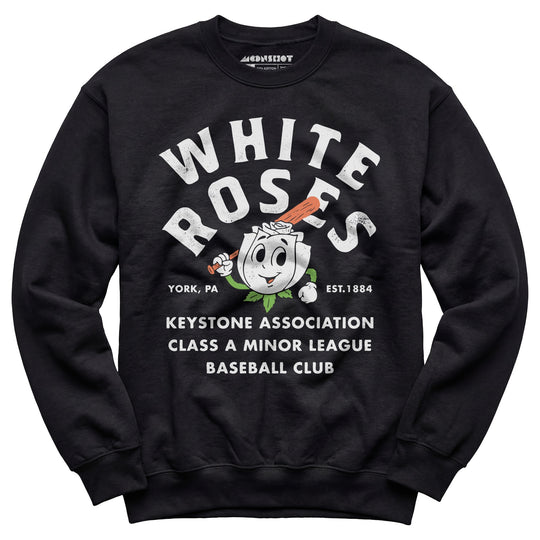 York White Roses - Pennsylvania - Vintage Defunct Baseball Teams - Unisex Sweatshirt