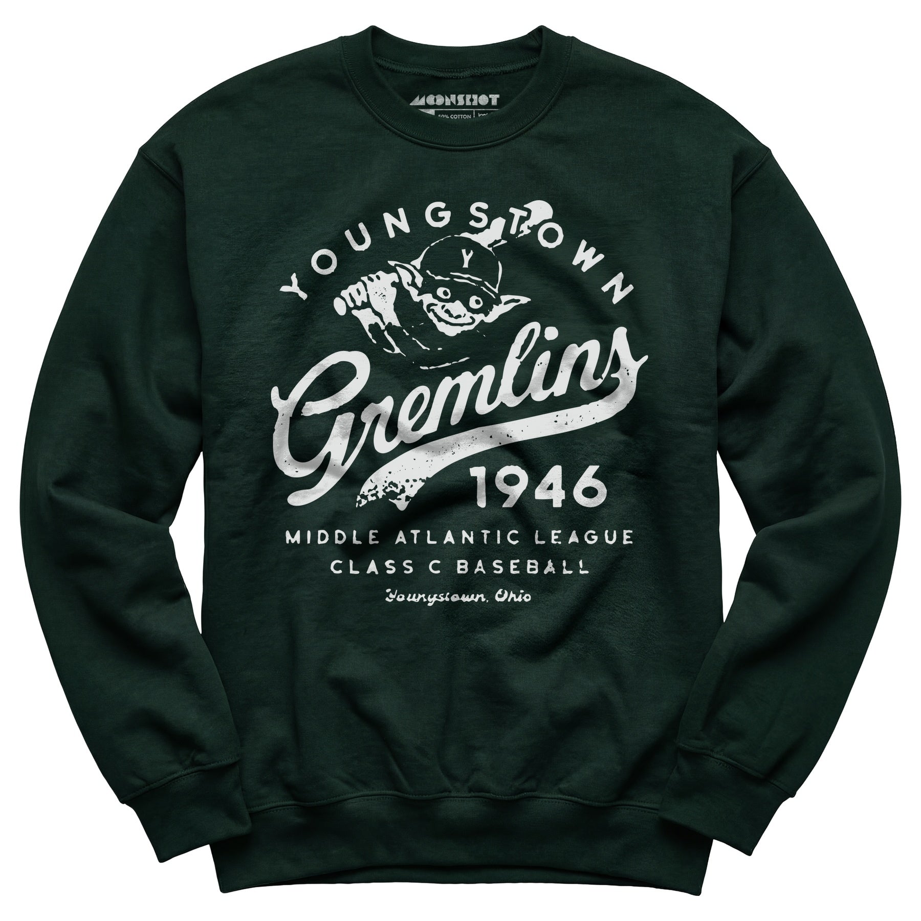 Youngstown Gremlins - Ohio - Vintage Defunct Baseball Teams - Unisex Sweatshirt