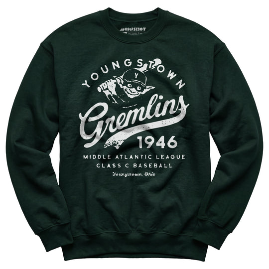 Youngstown Gremlins - Ohio - Vintage Defunct Baseball Teams - Unisex Sweatshirt