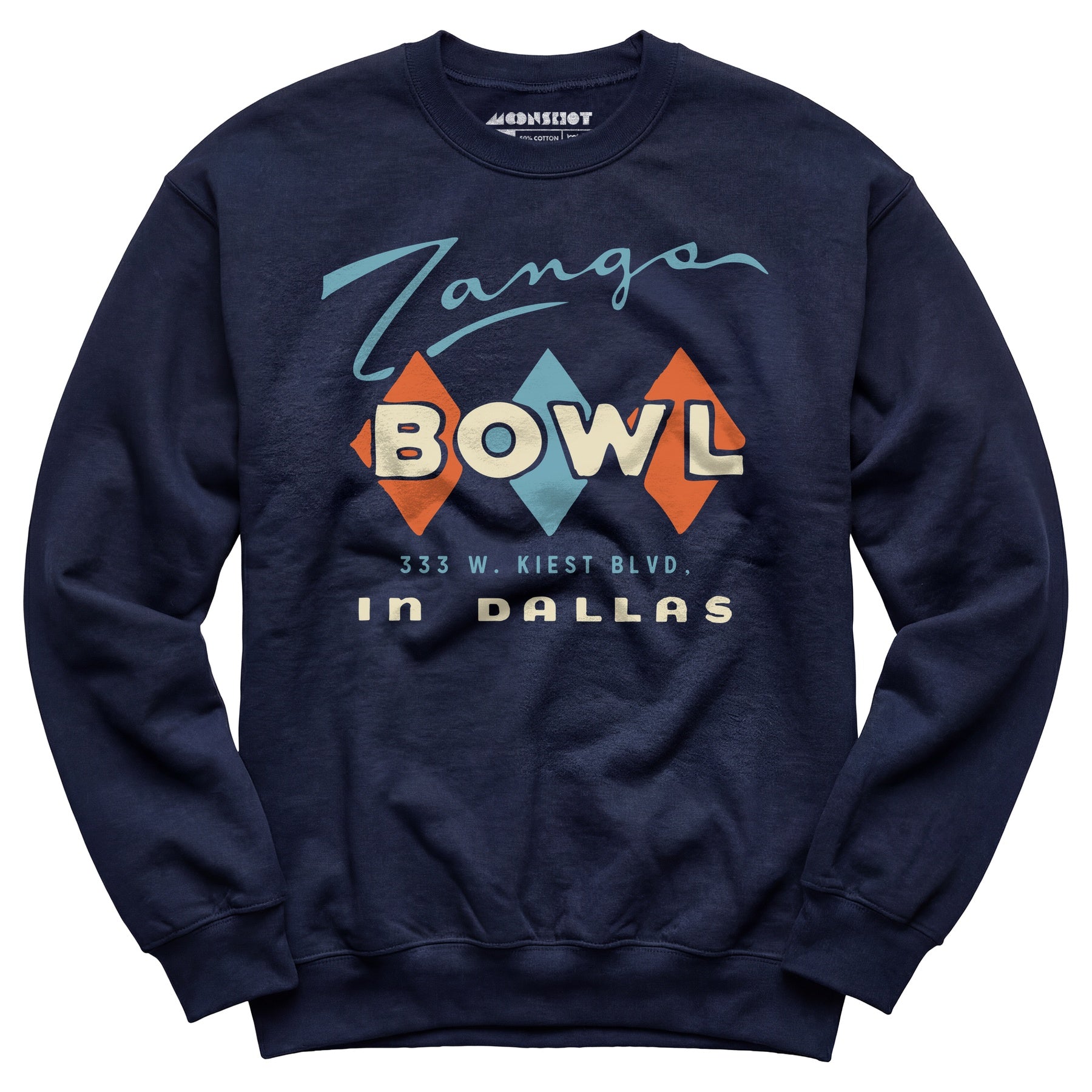 Zangs Bowl - Dallas, TX - Vintage Bowling Alley - Unisex Sweatshirt