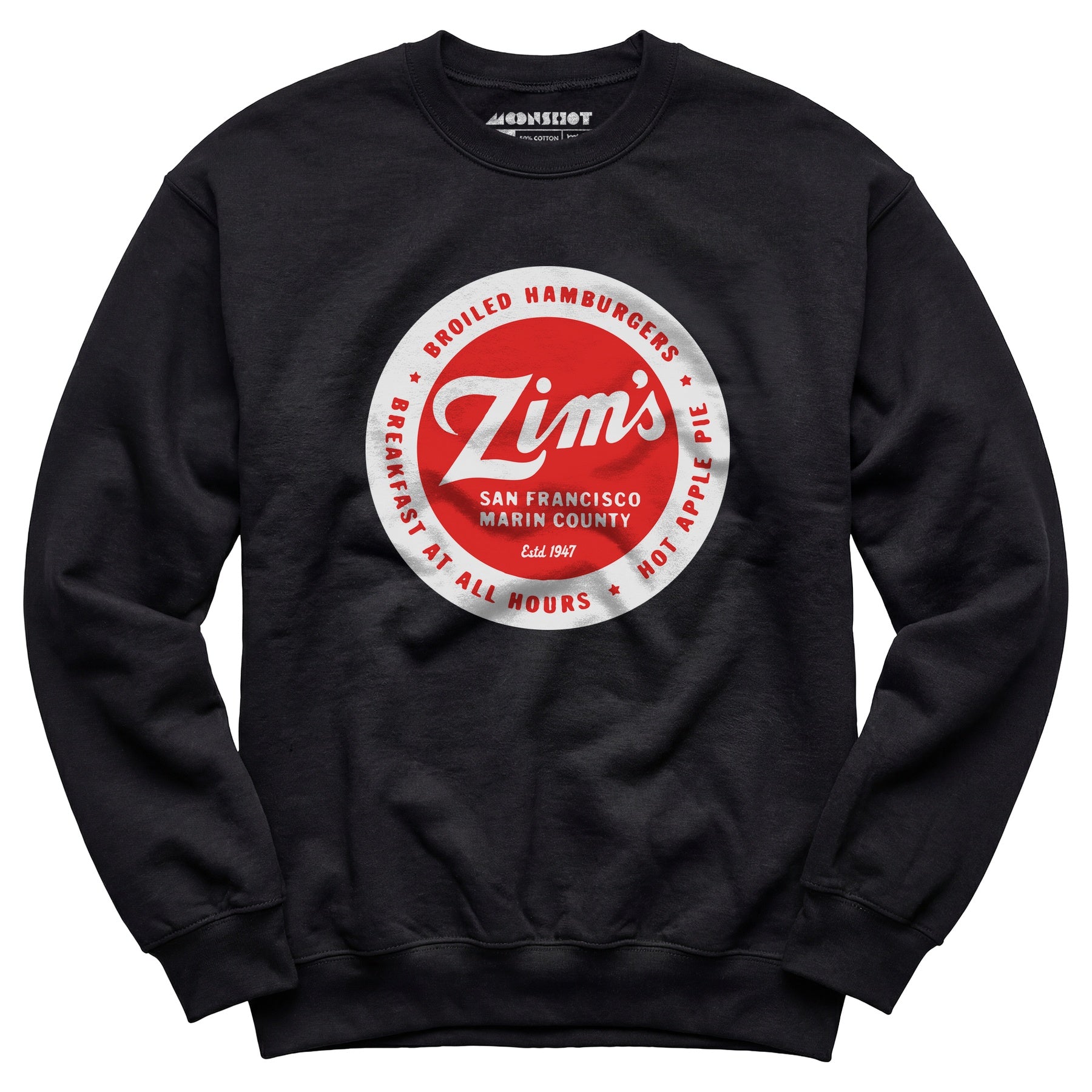 Zim's Hamburgers - San Francisco, CA - Vintage Restaurant - Unisex Sweatshirt