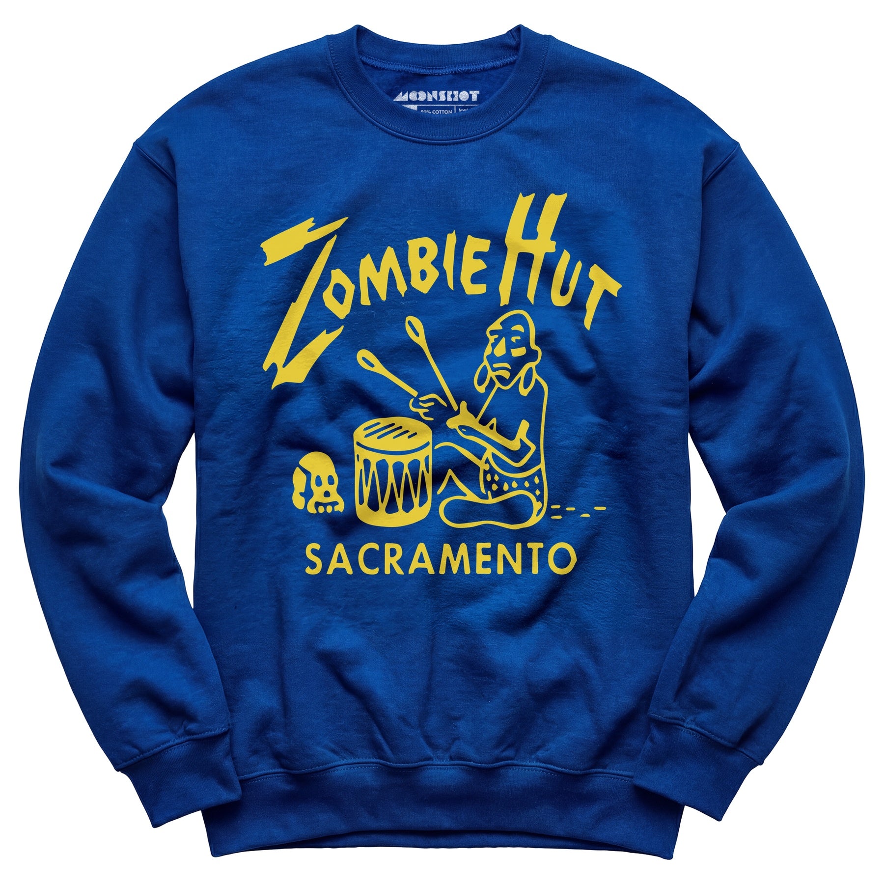Zombie Hut - Sacramento, CA - Vintage Tiki Bar - Unisex Sweatshirt