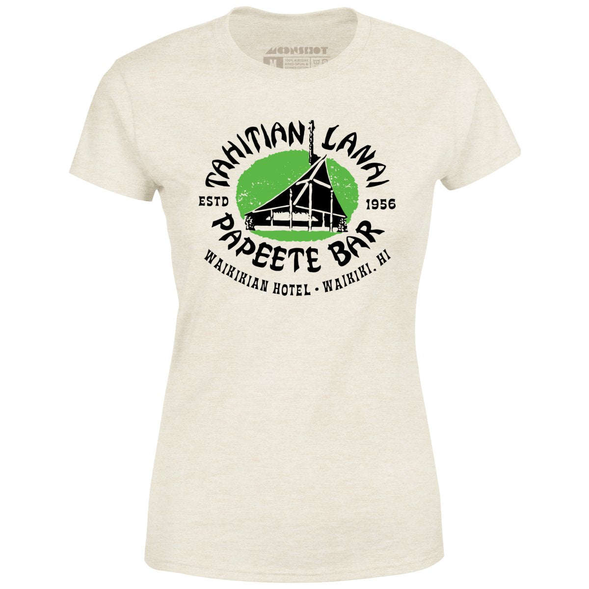 Tahitian Lanai Papeete Bar - Waikiki, HI - Vintage Tiki Bar - Women's T-Shirt