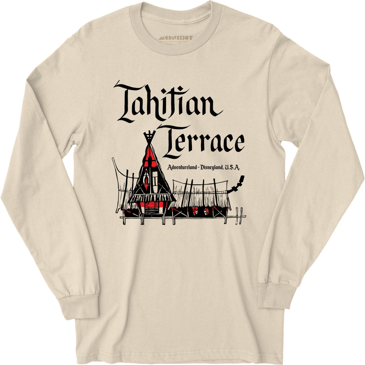 Tahitian Terrace - Anaheim, CA - Vintage Tiki Bar - Long Sleeve T-Shirt