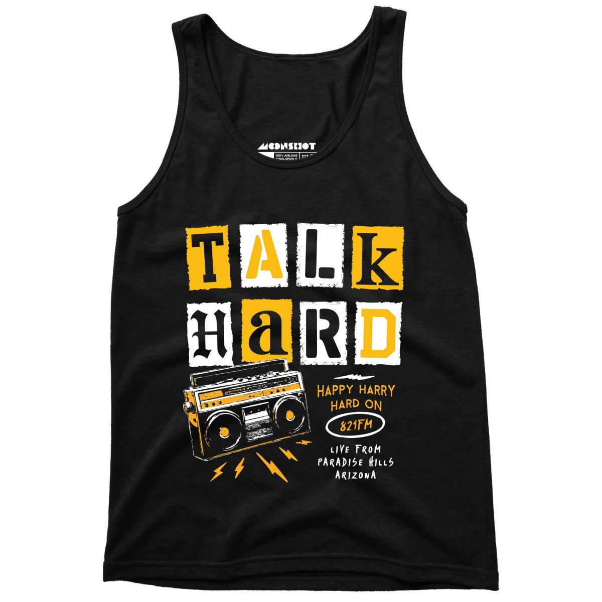 Talk Hard - Pump Up the Volume - Unisex Tank Top