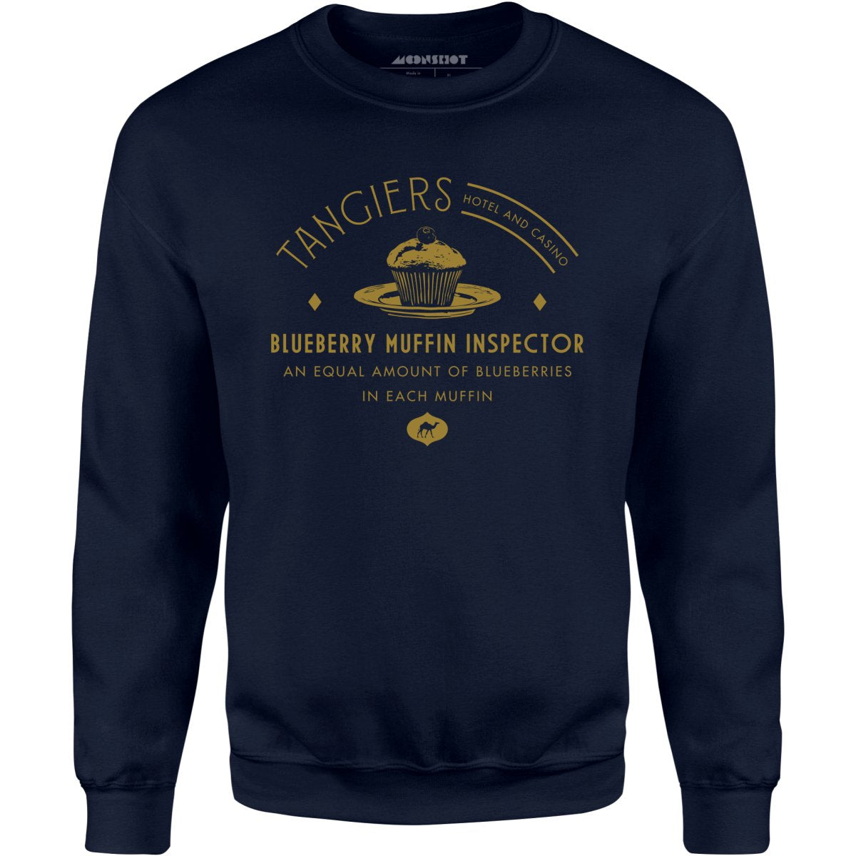 Tangiers Blueberry Muffin Inspector - Unisex Sweatshirt