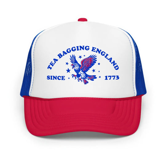 Tea Bagging England Since 1773 - Classic Foam Trucker Hat