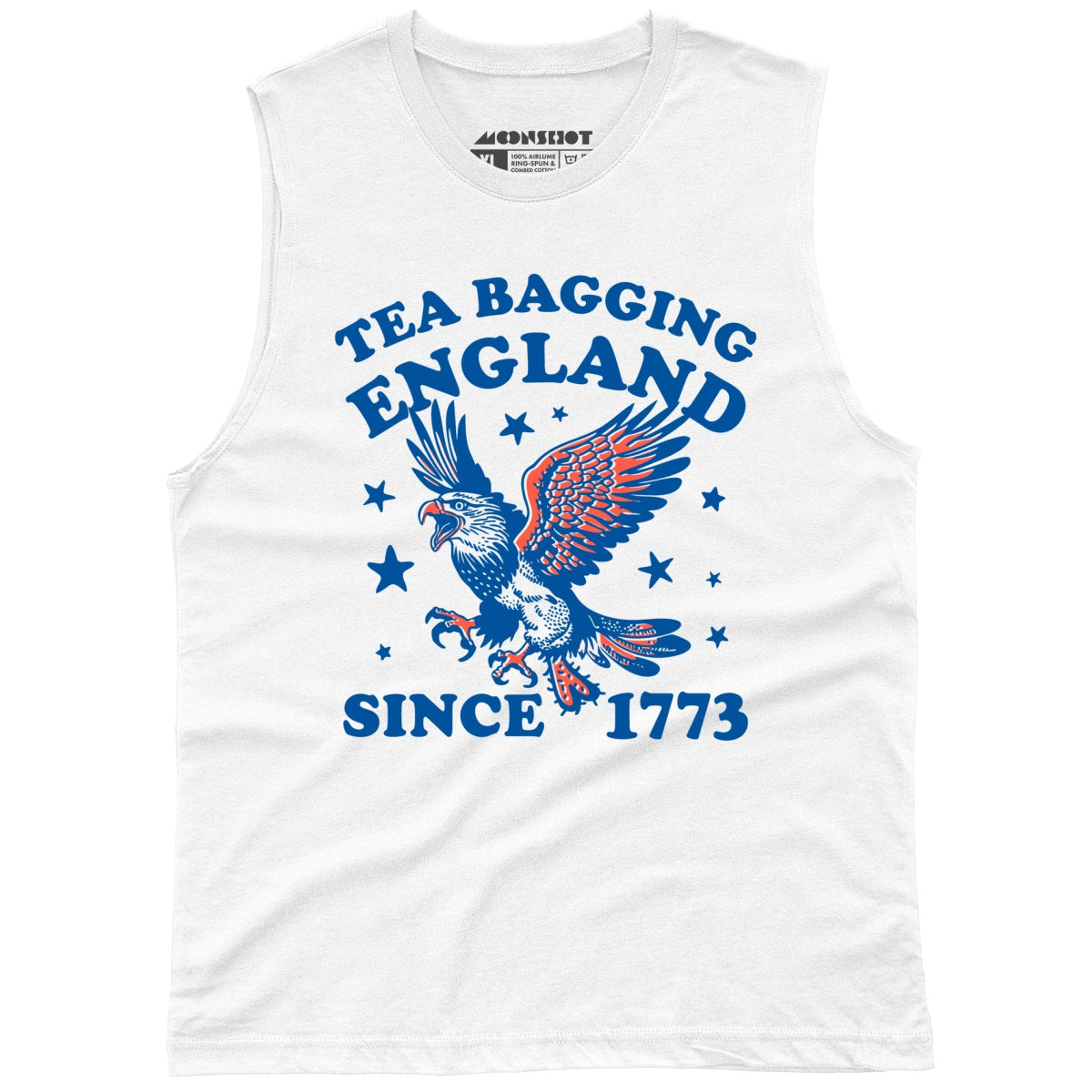 Tea Bagging England Since 1773 - Unisex Muscle Tank