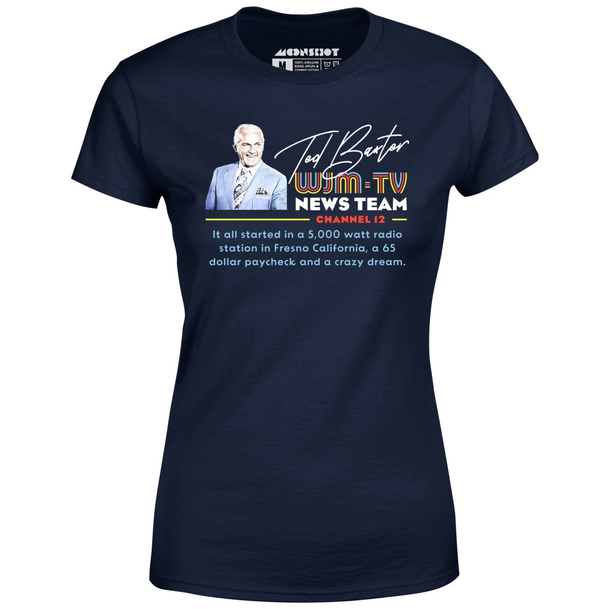 Ted Baxter - WJM-TV News Team - Women's T-Shirt