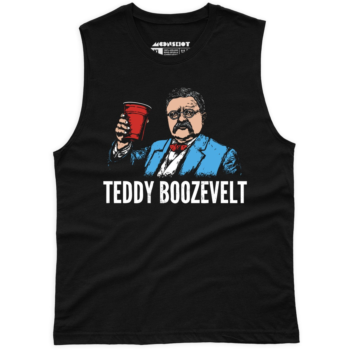 Teddy Boozevelt - Unisex Muscle Tank