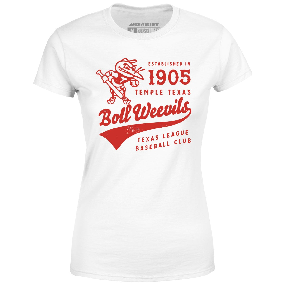 Temple Boll Weevils - Texas - Vintage Defunct Baseball Teams - Women's T-Shirt
