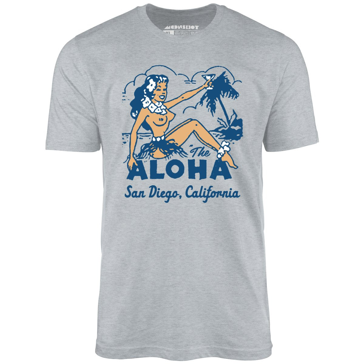 The Aloha - San Diego, CA - Vintage Tiki Bar - Unisex T-Shirt