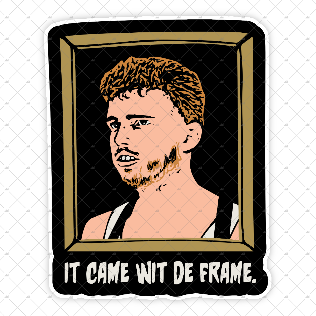 The Burbs - It Came Wit De Frame - Sticker