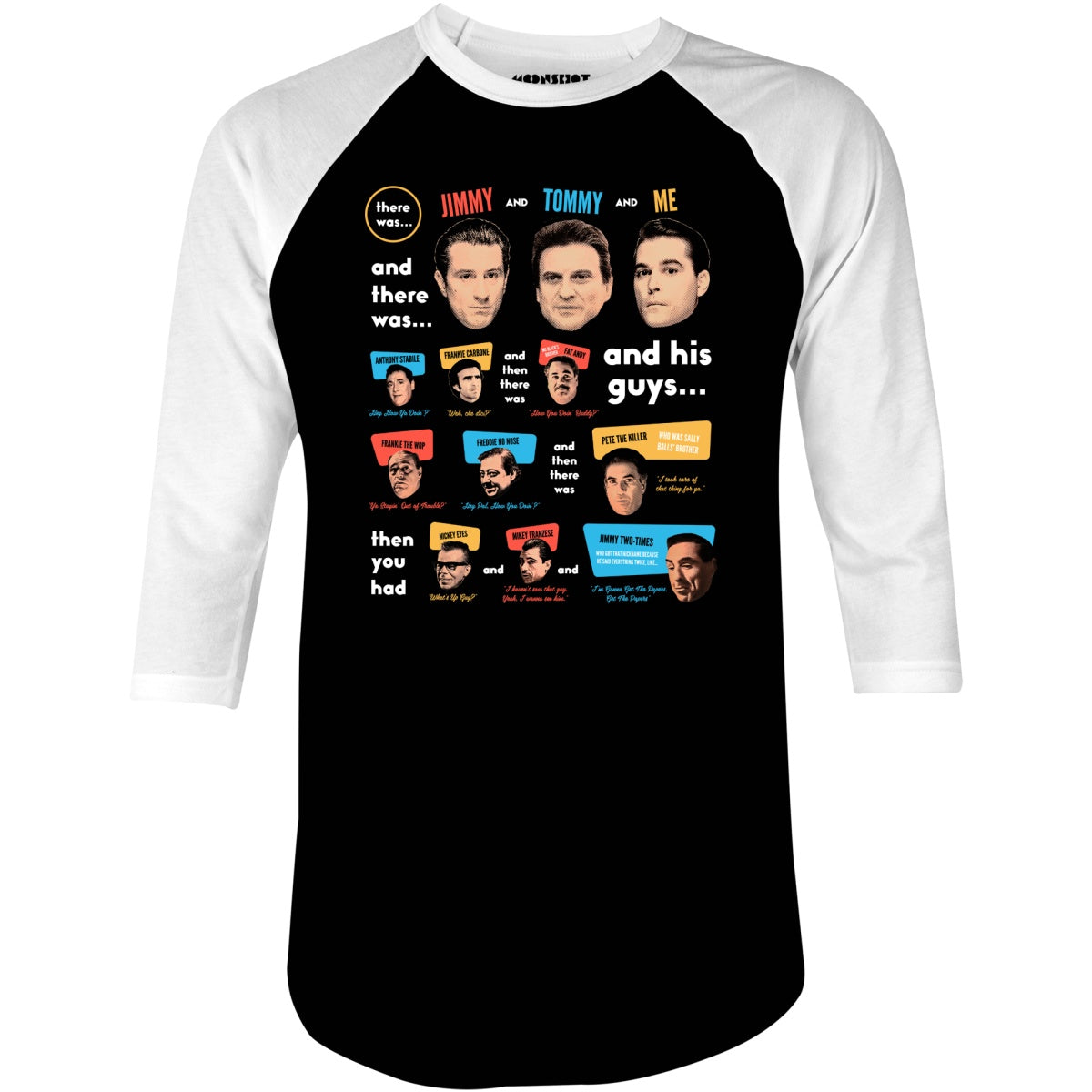 The Crew - 3/4 Sleeve Raglan T-Shirt