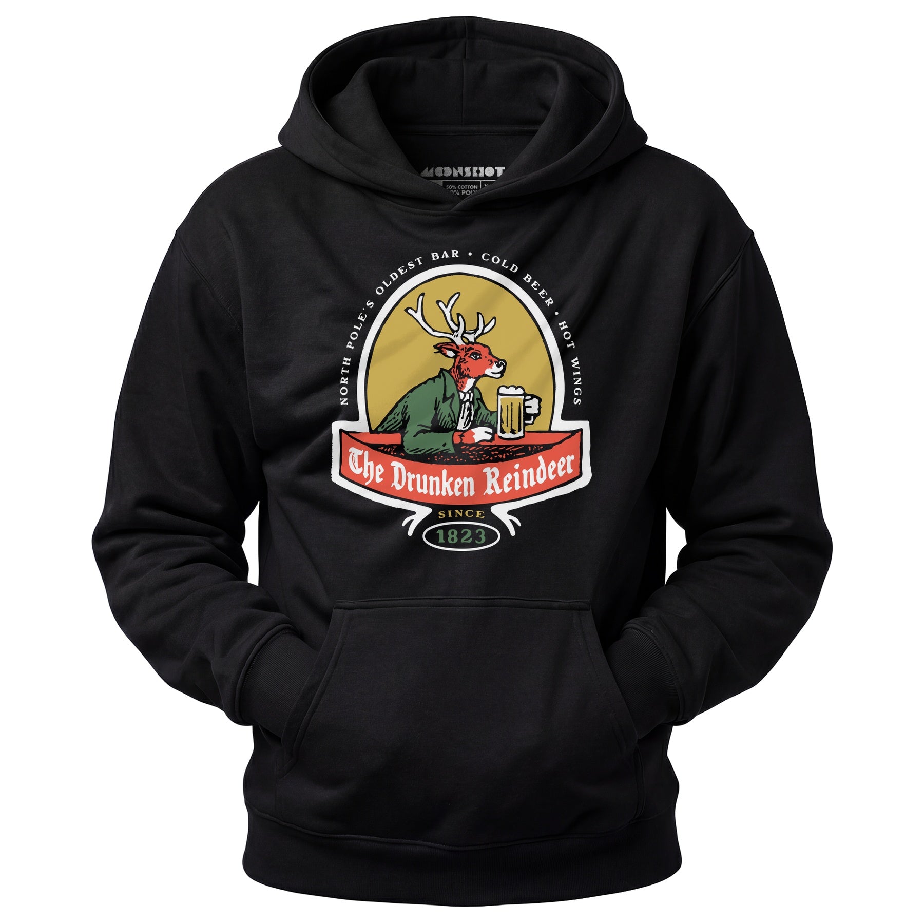 The Drunken Reindeer - Unisex Hoodie