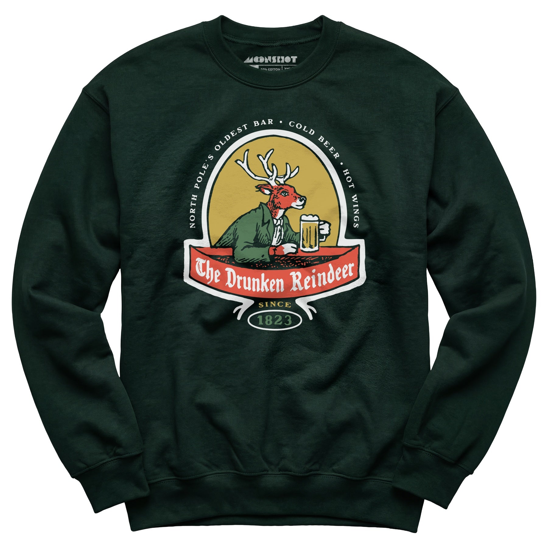 The Drunken Reindeer - Unisex Sweatshirt