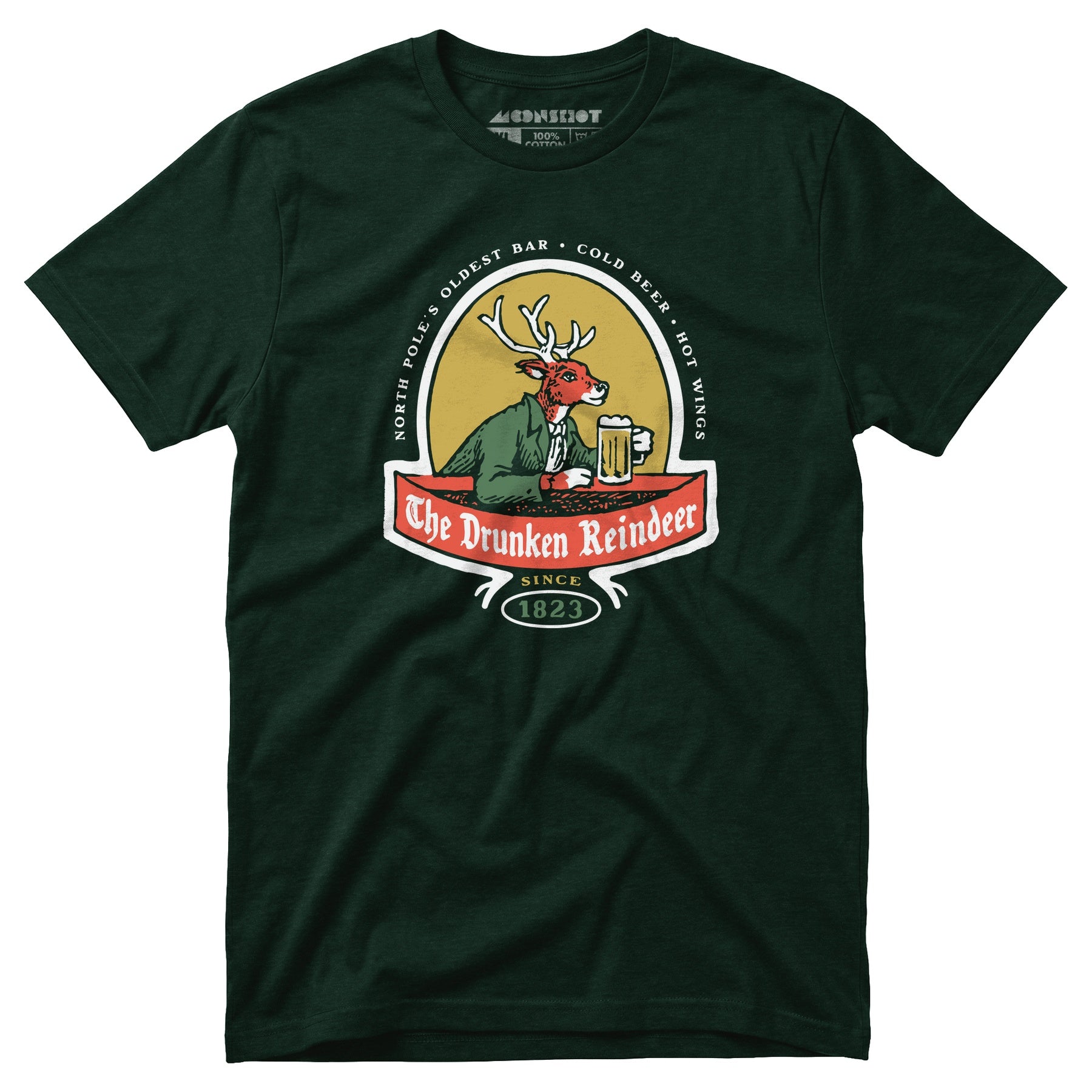 The Drunken Reindeer - Unisex T-Shirt