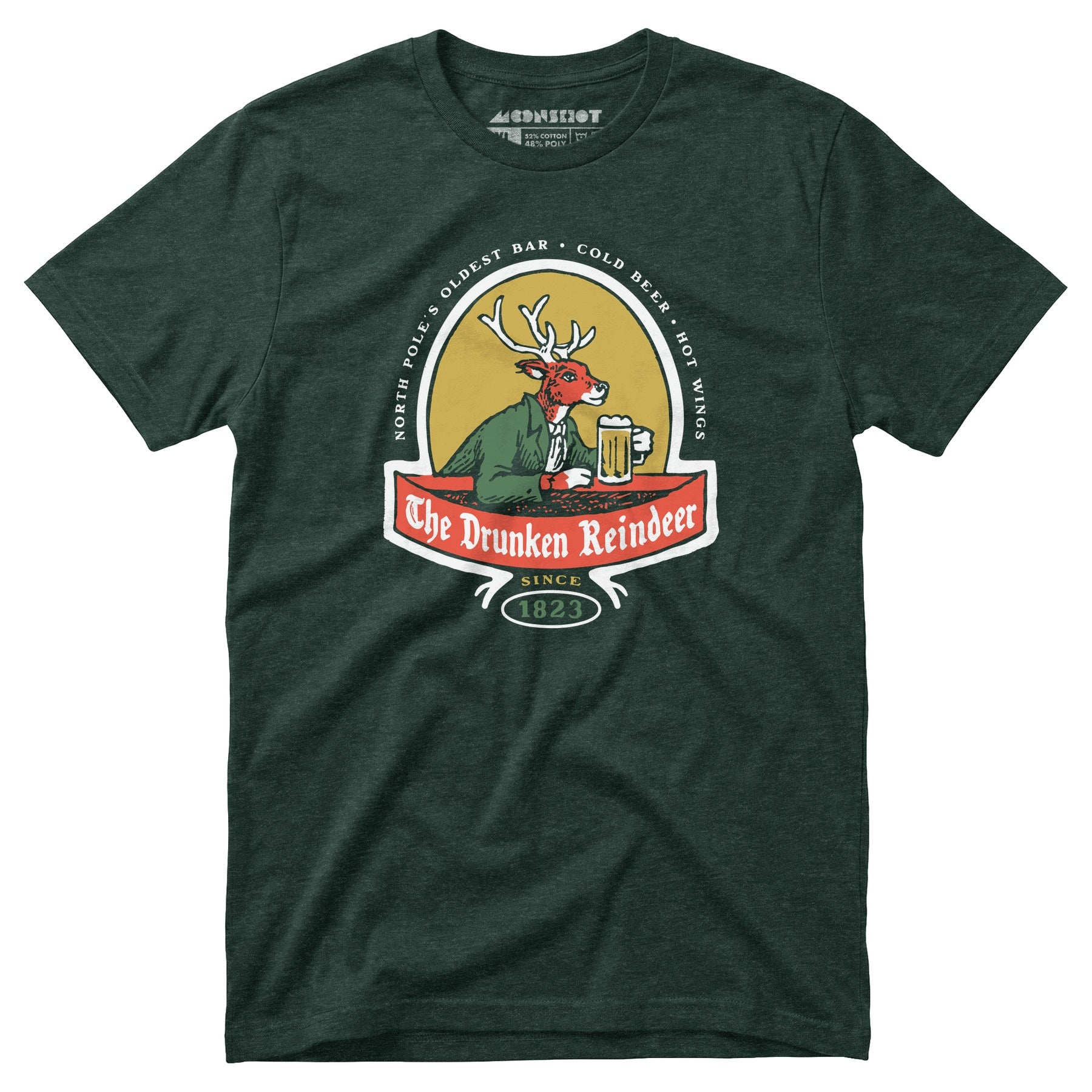 The Drunken Reindeer - Unisex T-Shirt