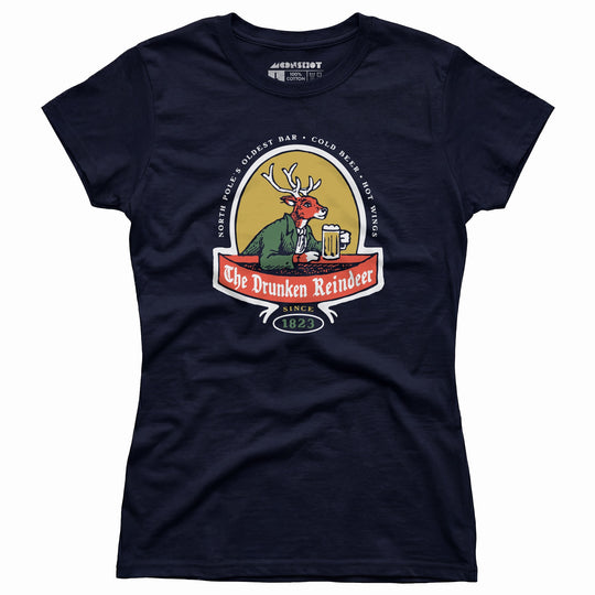 The Drunken Reindeer - Women's T-Shirt