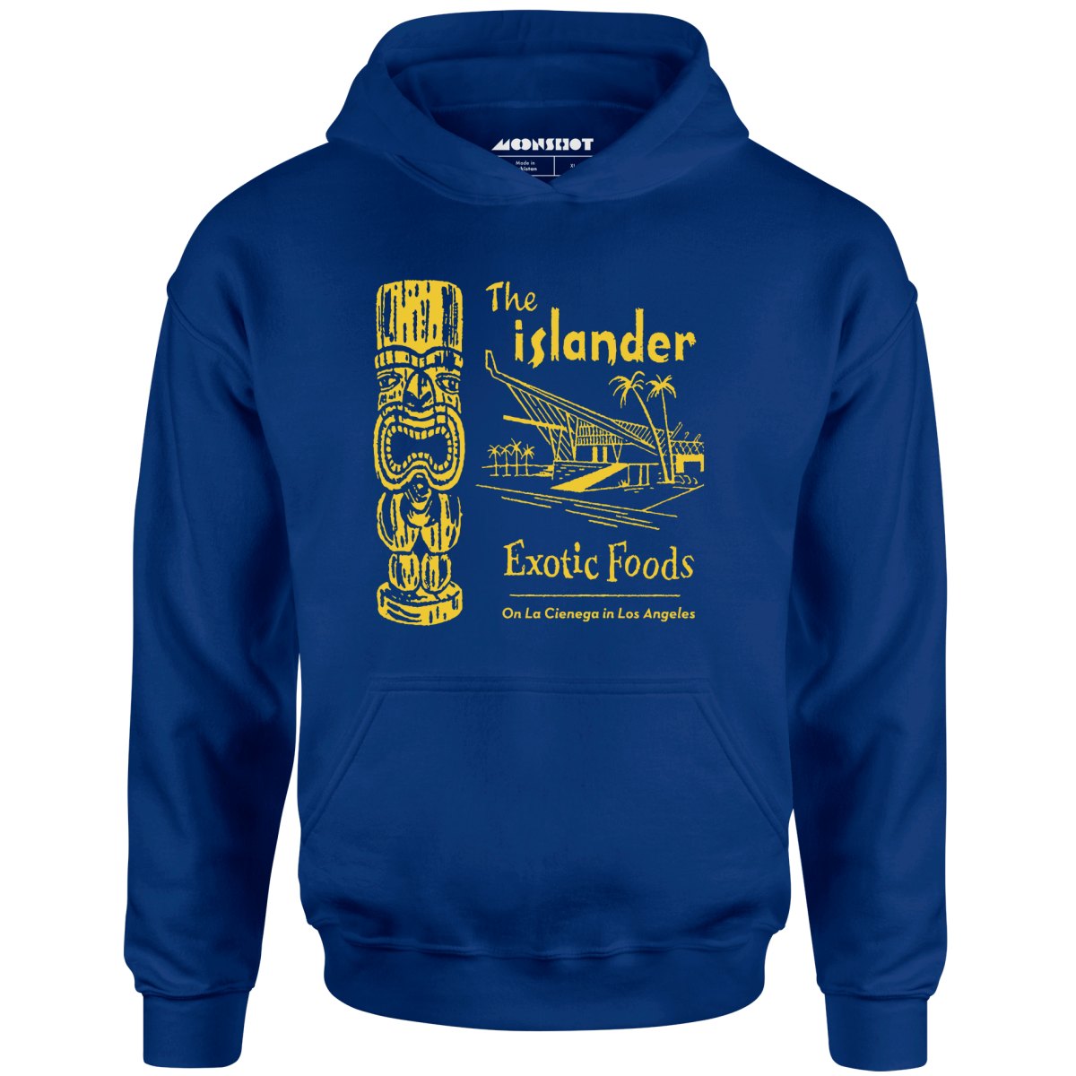 The Islander - Los Angeles, CA - Vintage Tiki Bar - Unisex Hoodie