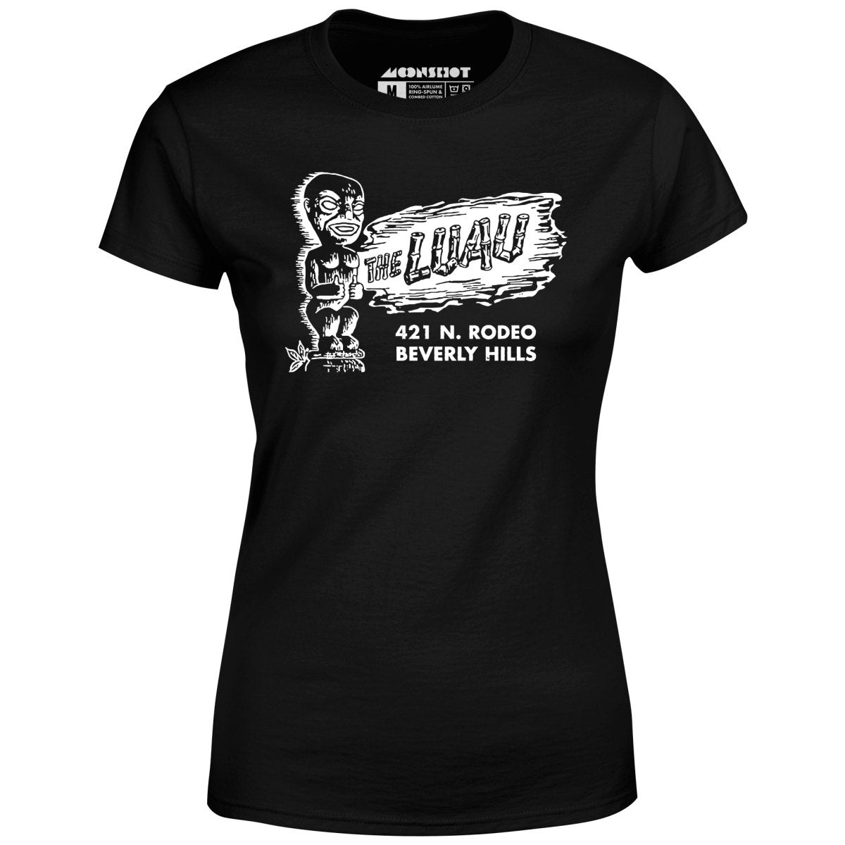 The Luau - Beverly Hills, CA - Vintage Tiki Bar - Women's T-Shirt