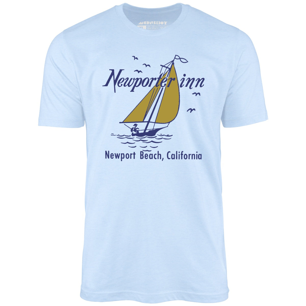 The Newporter Inn v2 - Newport Beach, CA - Vintage Hotel - Unisex T-Shirt
