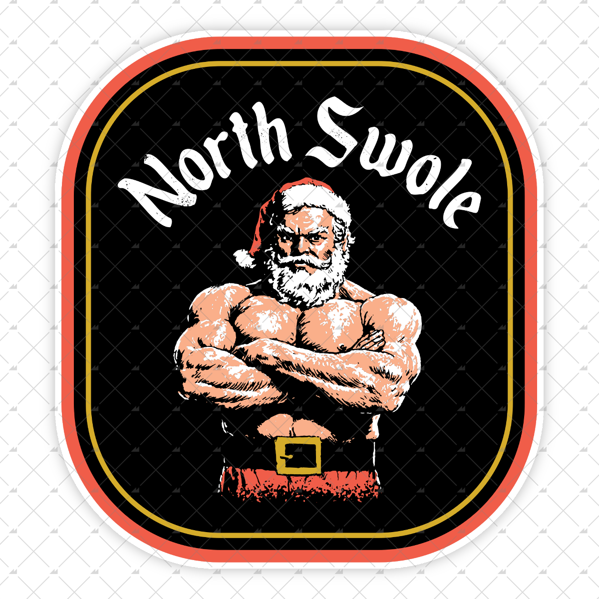 The North Swole - Sticker