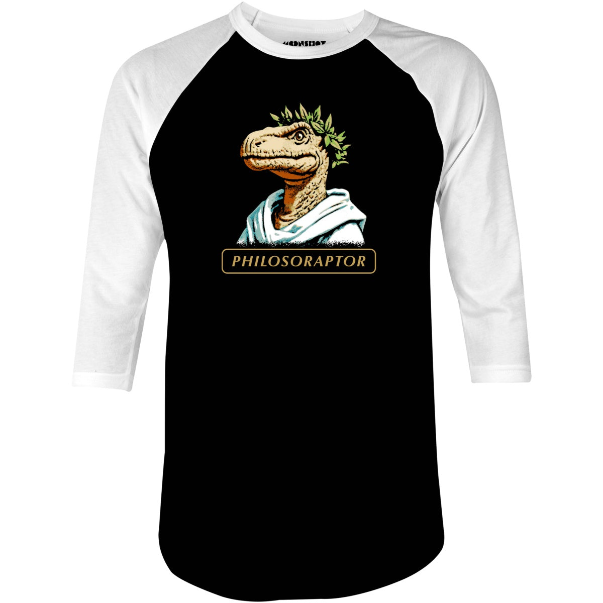 The Philosoraptor - 3/4 Sleeve Raglan T-Shirt