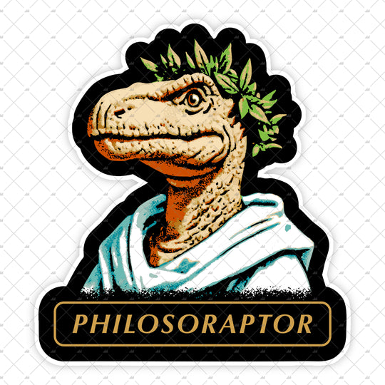 The Philosoraptor - Sticker
