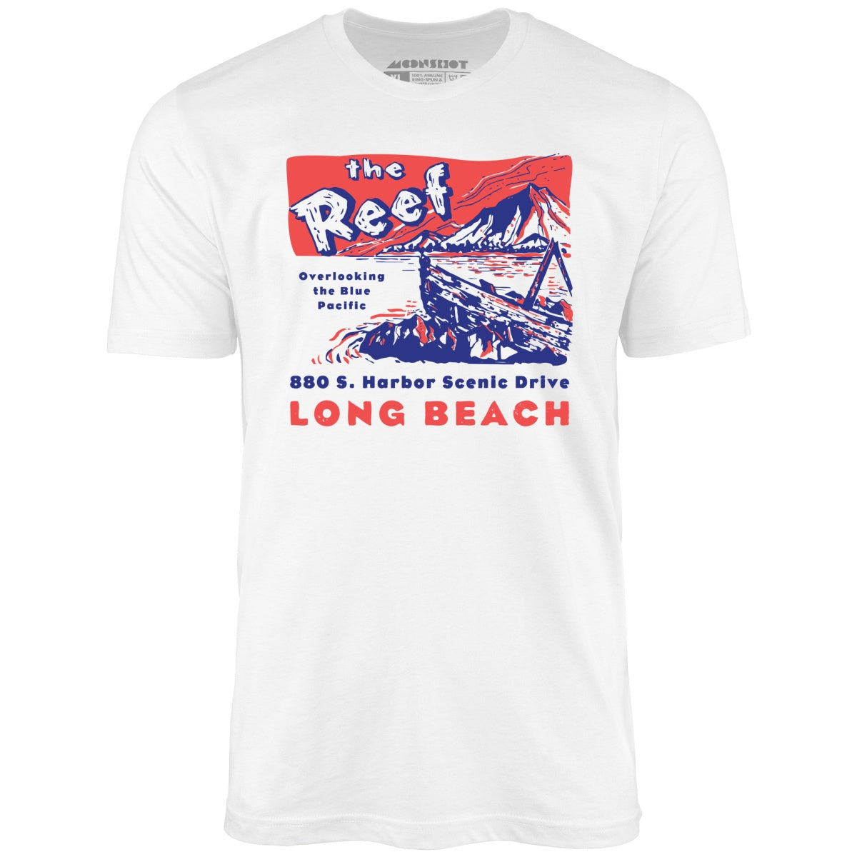 The Reef - Long Beach, CA - Vintage Tiki Bar - Unisex T-Shirt