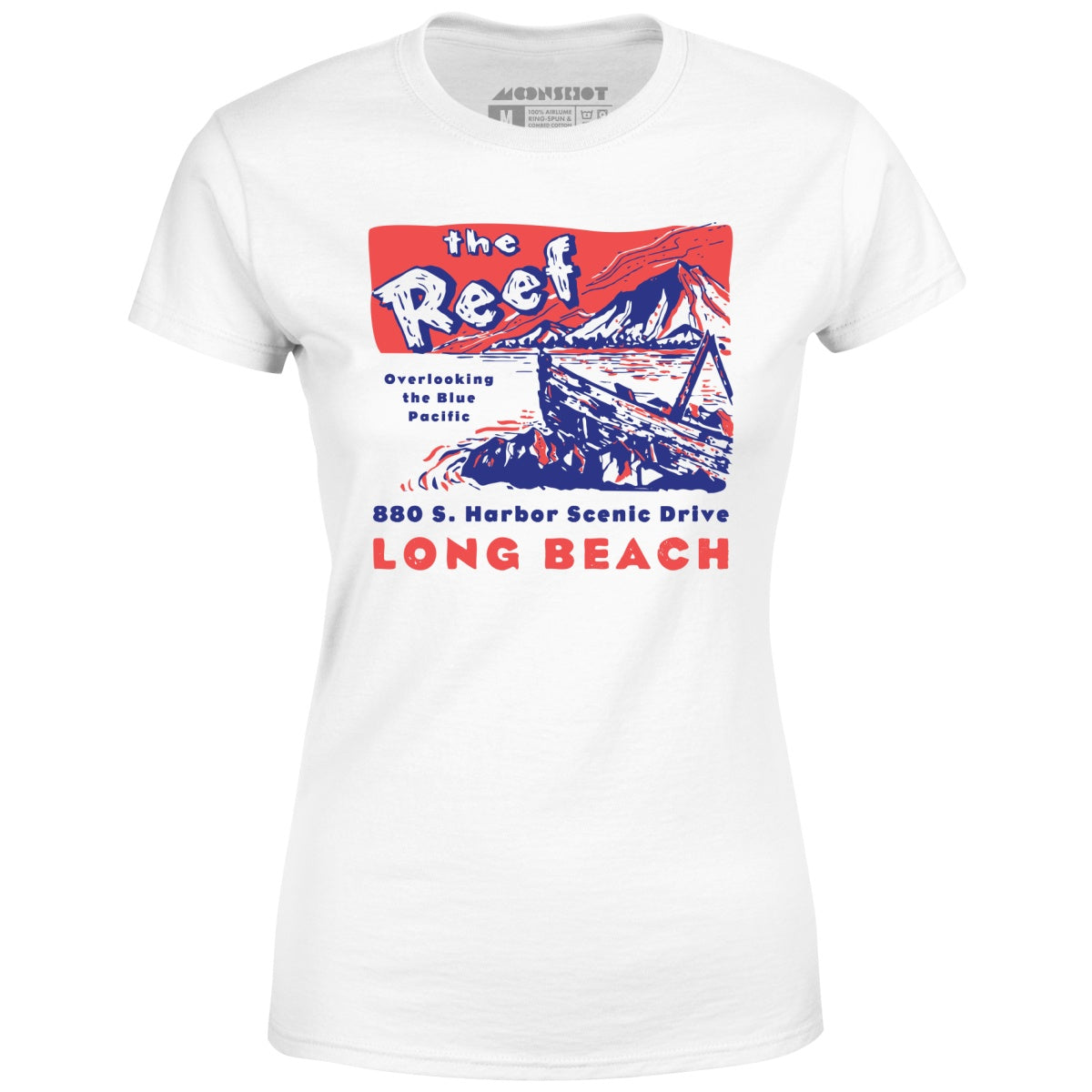 The Reef - Long Beach, CA - Vintage Tiki Bar - Women's T-Shirt