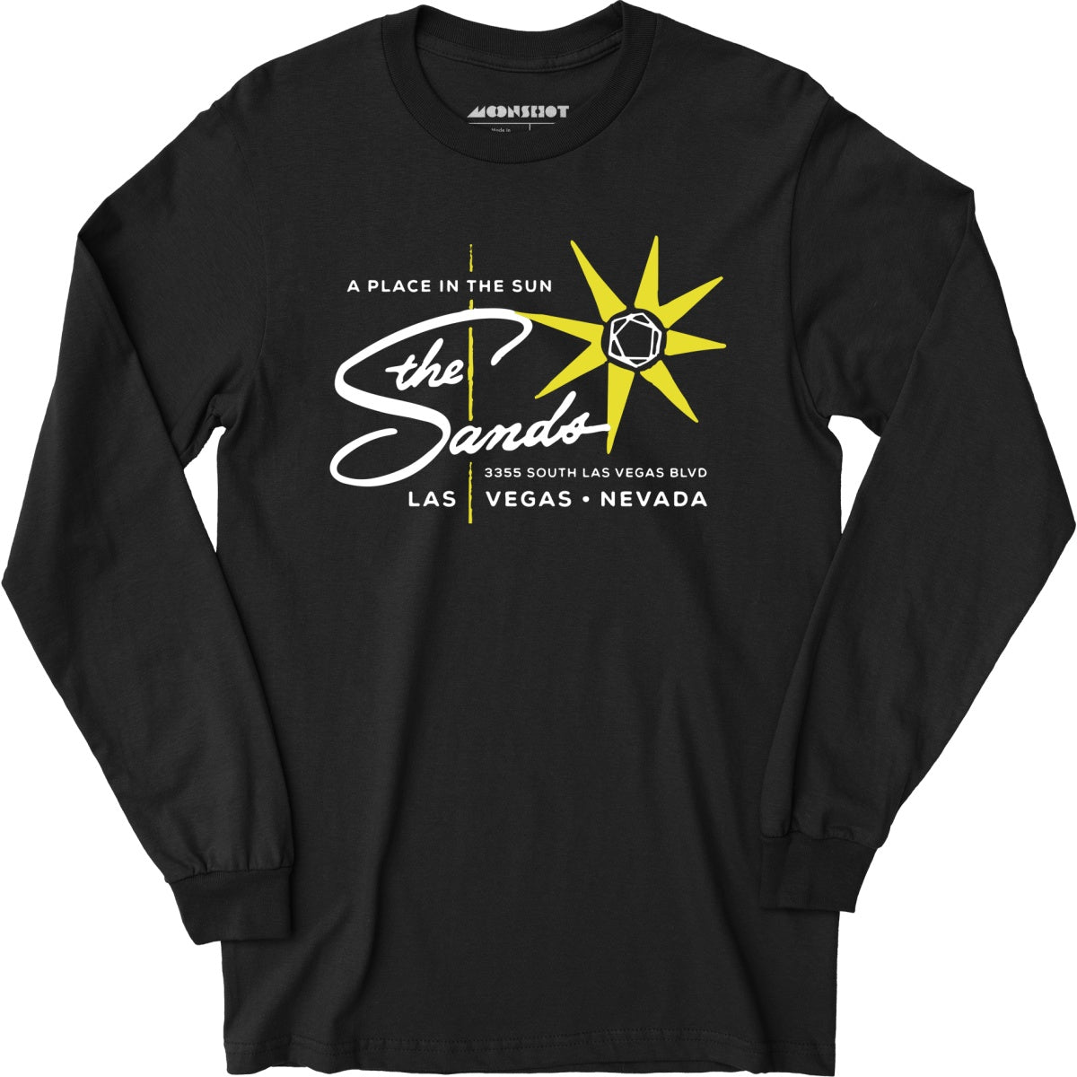 The Sands v6 - Vintage Las Vegas - Long Sleeve T-Shirt