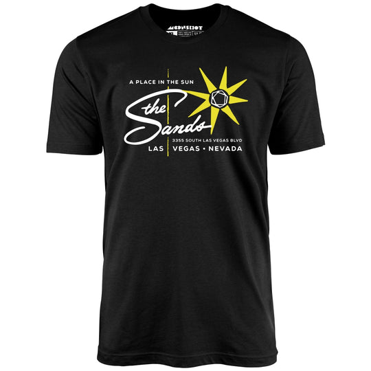 The Sands v6 - Vintage Las Vegas - Black - Unisex T-Shirt