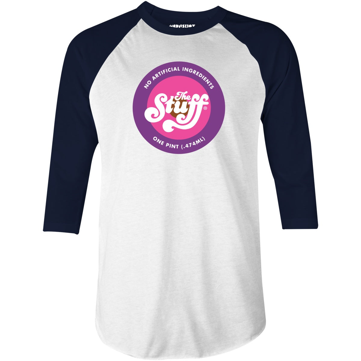 The Stuff - 3/4 Sleeve Raglan T-Shirt