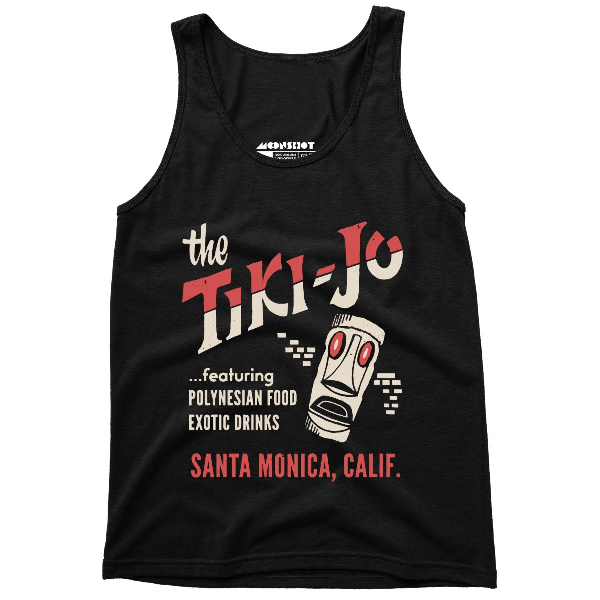The Tiki-Jo - Santa Monica, CA - Vintage Tiki Bar - Unisex Tank Top