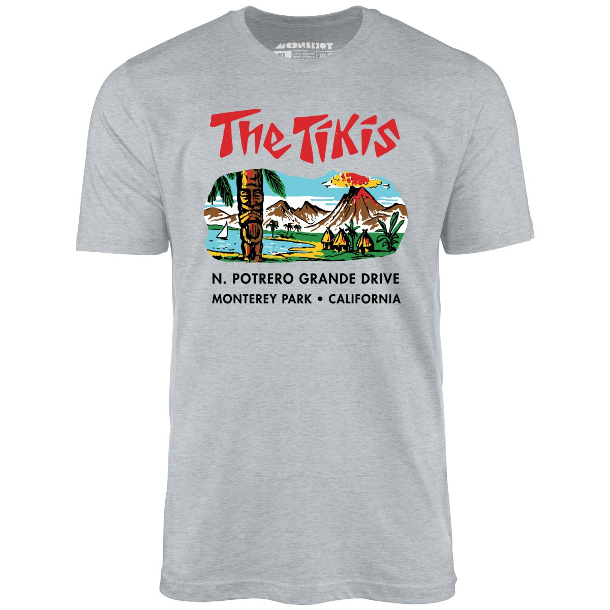 The Tikis - Monterey Park CA - Vintage Tiki Bar - Unisex T-Shirt