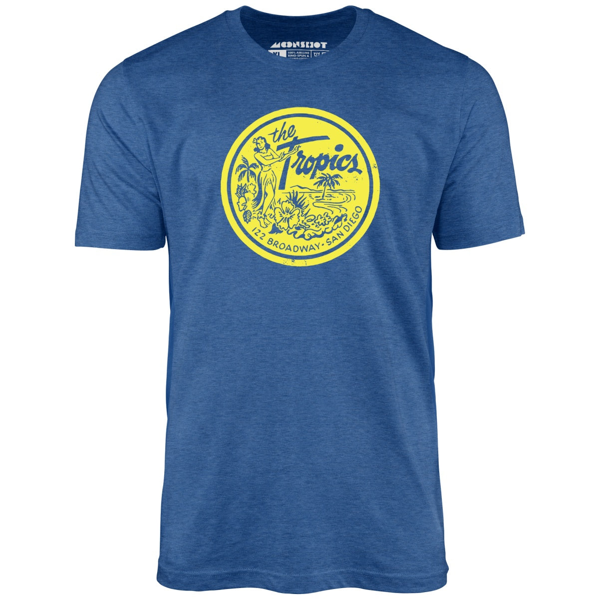 The Tropics - San Diego, CA - Vintage Tiki Bar - Unisex T-Shirt