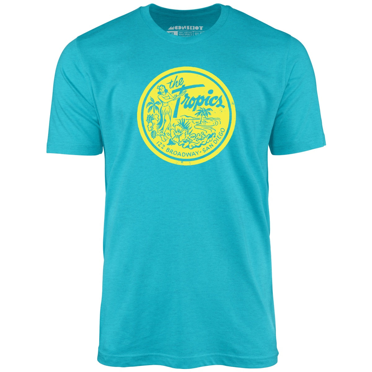 The Tropics - San Diego, CA - Vintage Tiki Bar - Unisex T-Shirt
