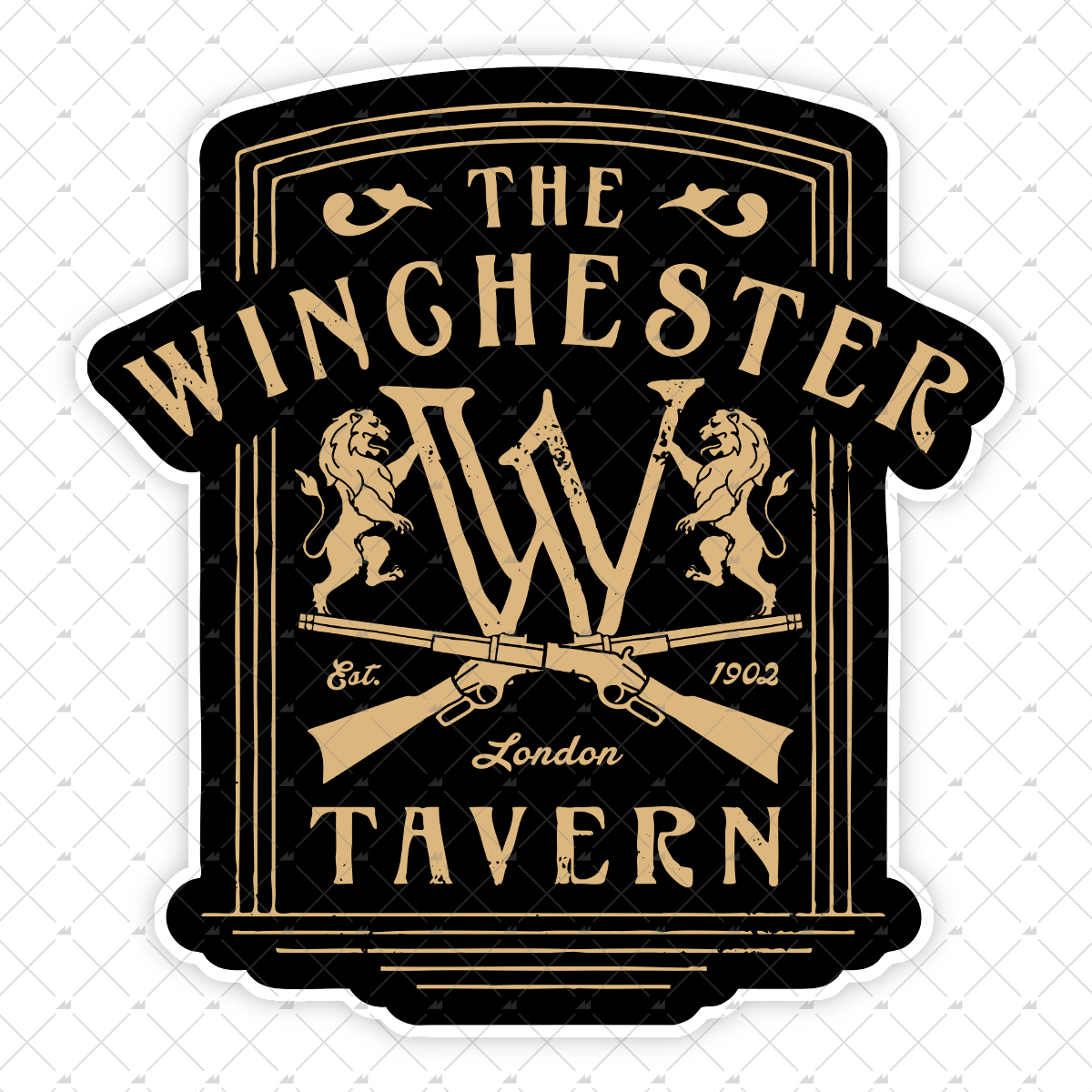 The Winchester Tavern - Shaun of the Dead - Sticker