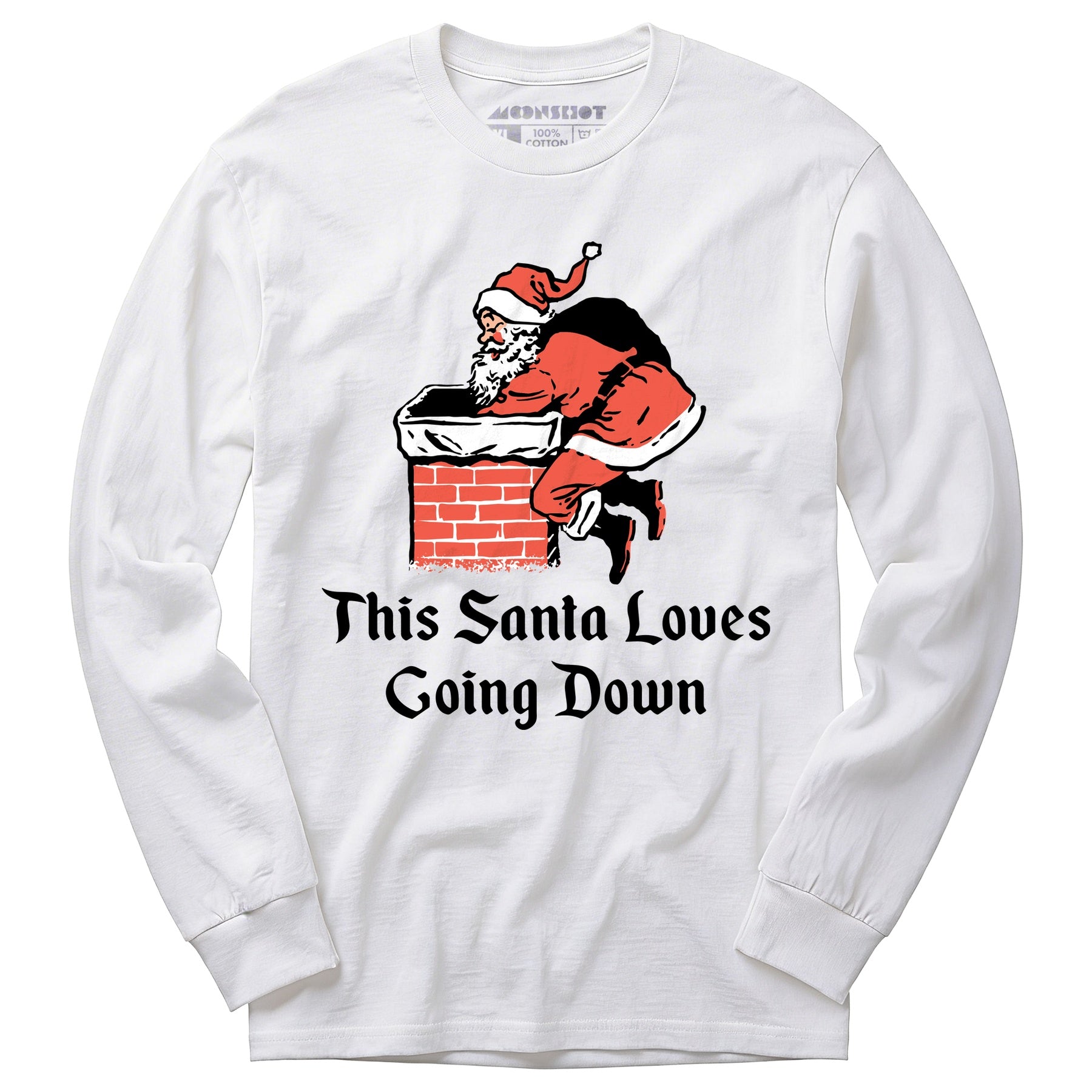 This Santa Loves Going Down - Long Sleeve T-Shirt