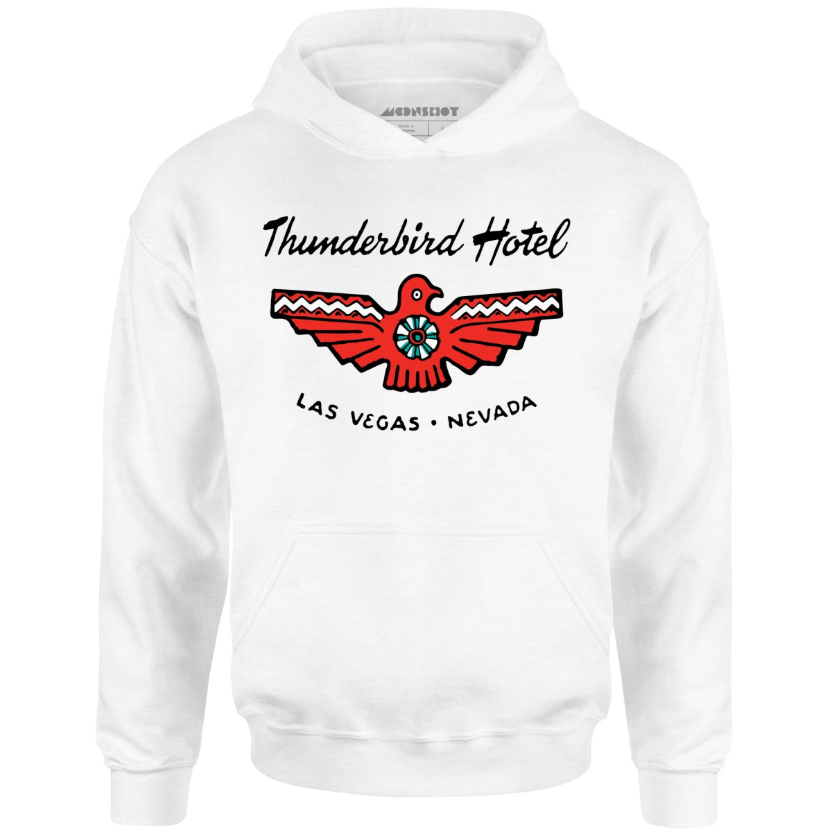 Thunderbird Hotel v6 - Vintage Las Vegas - Unisex Hoodie