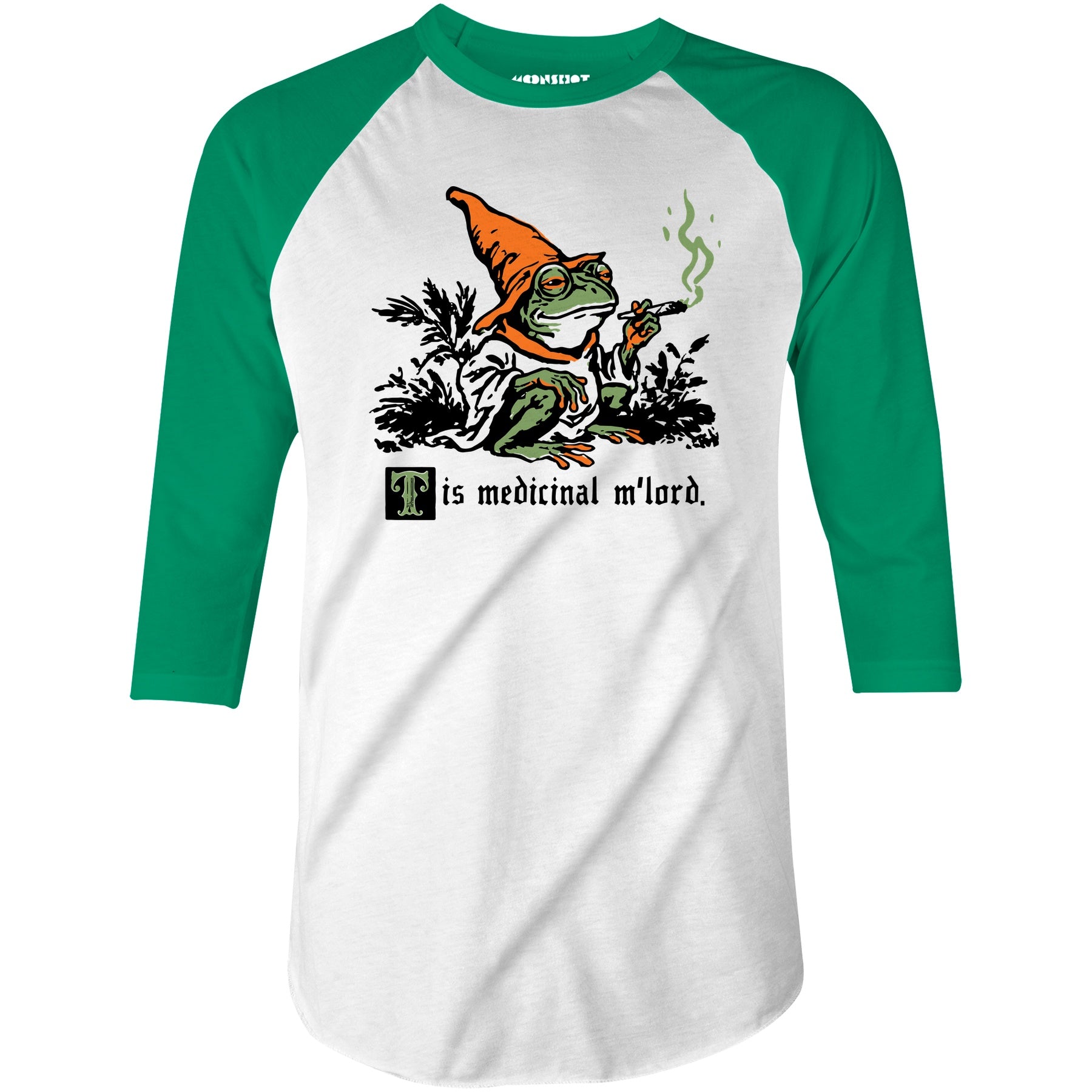 Tis Medicinal Mlord - 3/4 Sleeve Raglan T-Shirt