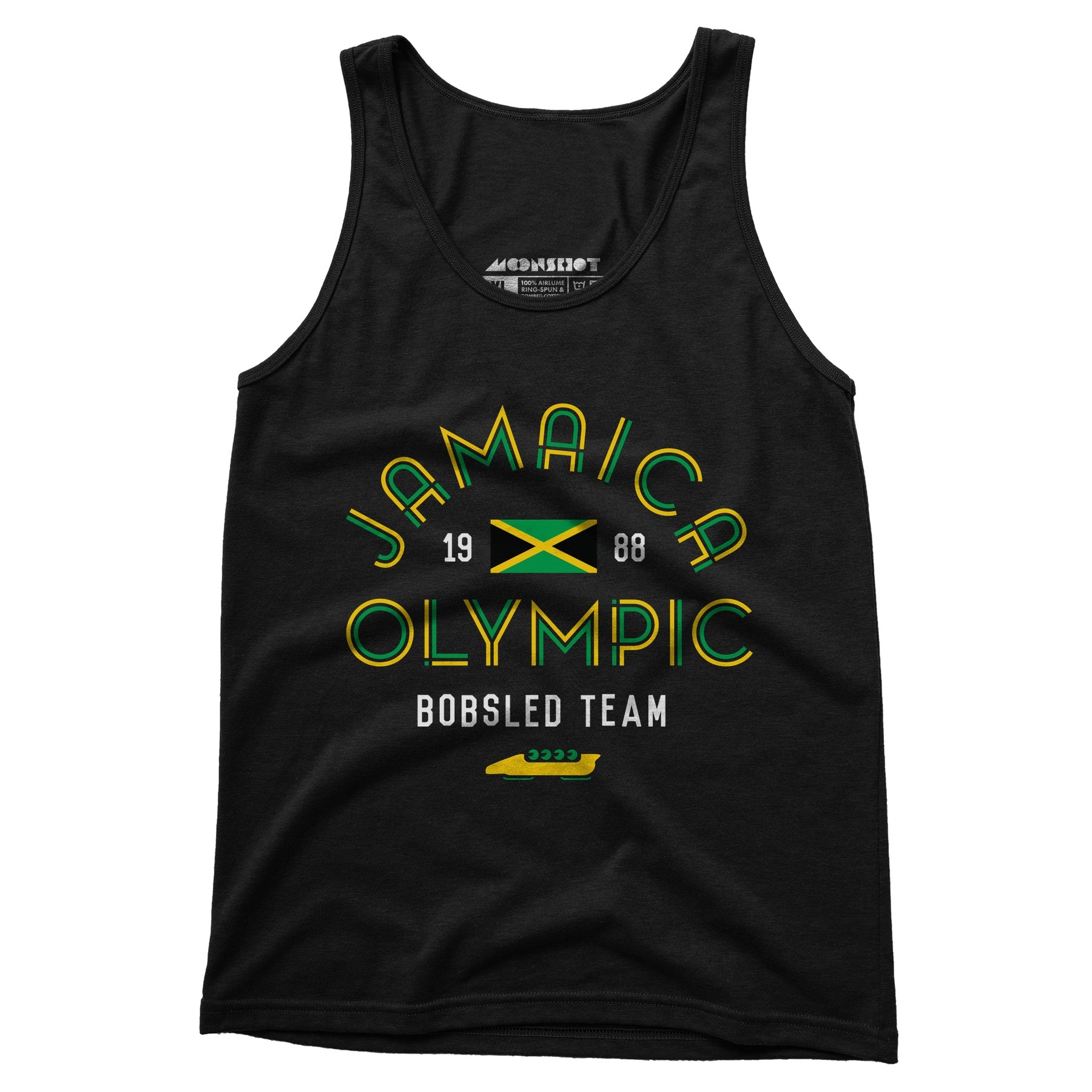1988 Jamaica Olympic Bobsled Team - Unisex Tank Top