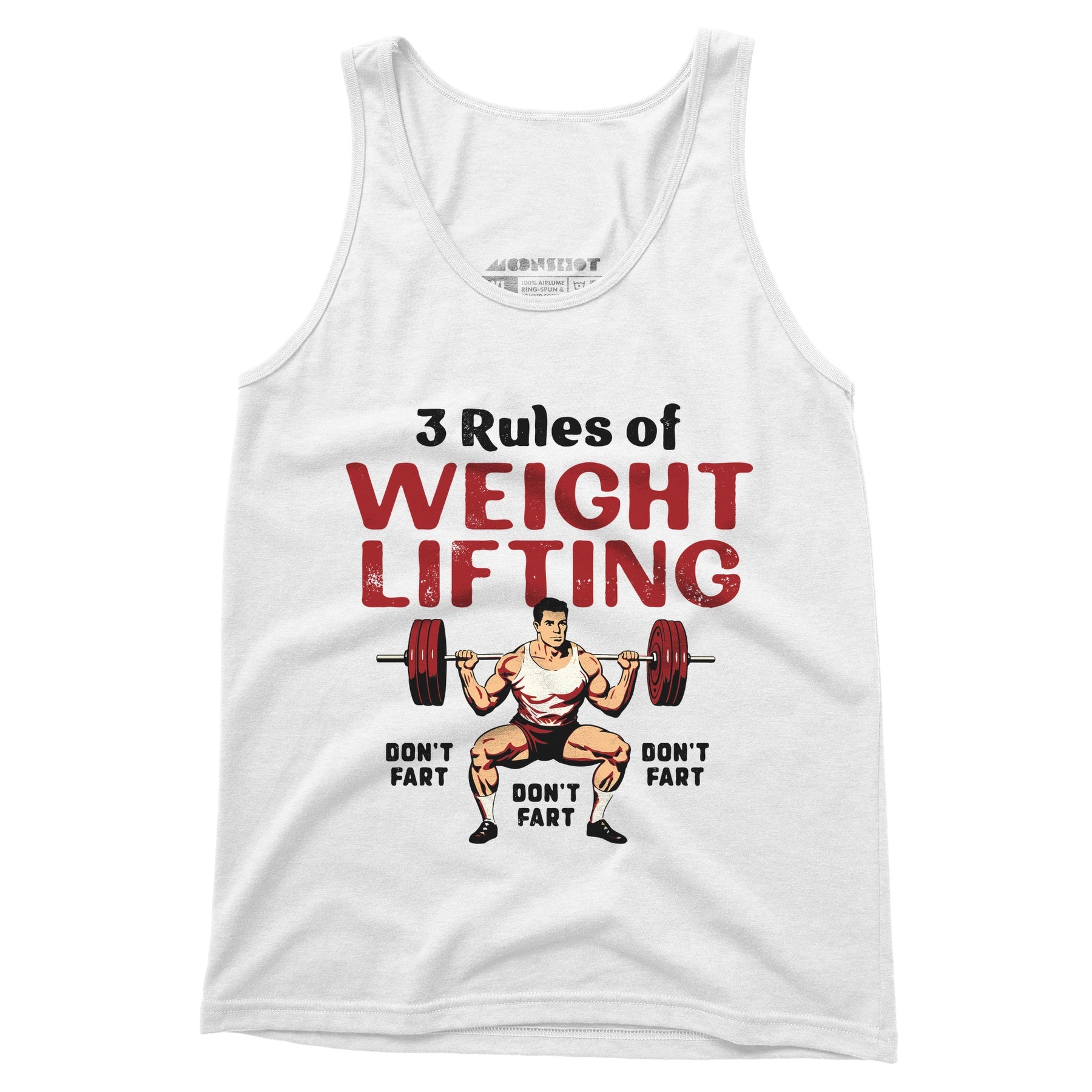3 Rules of Weightlifting - Unisex Tank Top