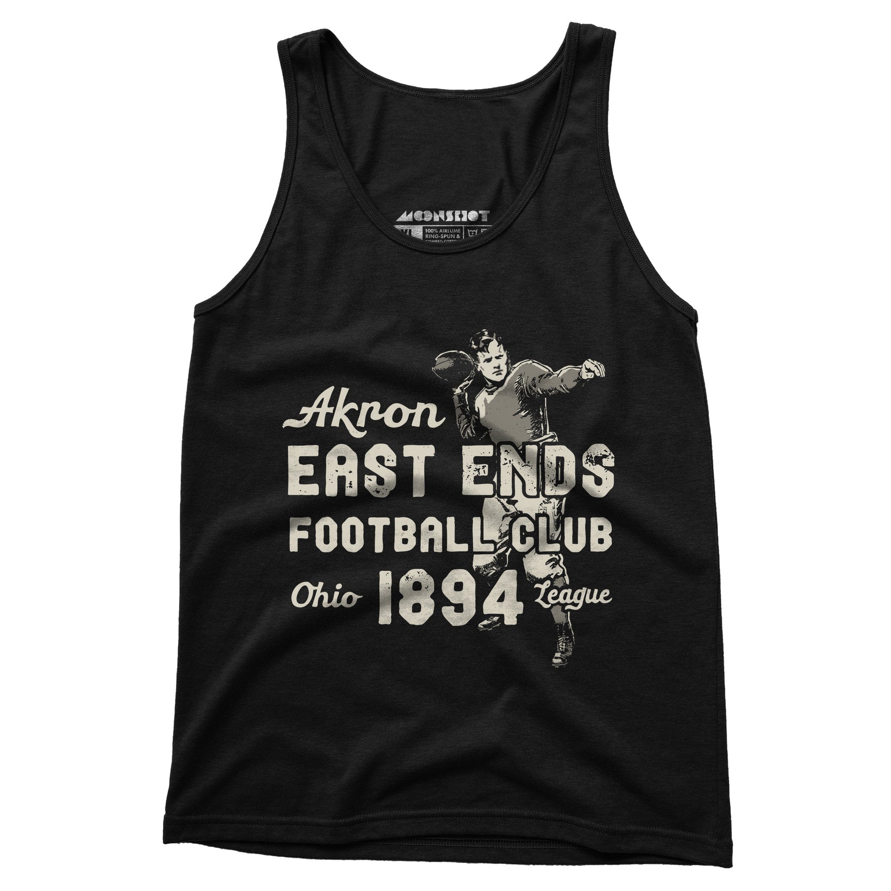 Akron East Ends - Ohio - Vintage Defunct Football Teams - Unisex Tank Top