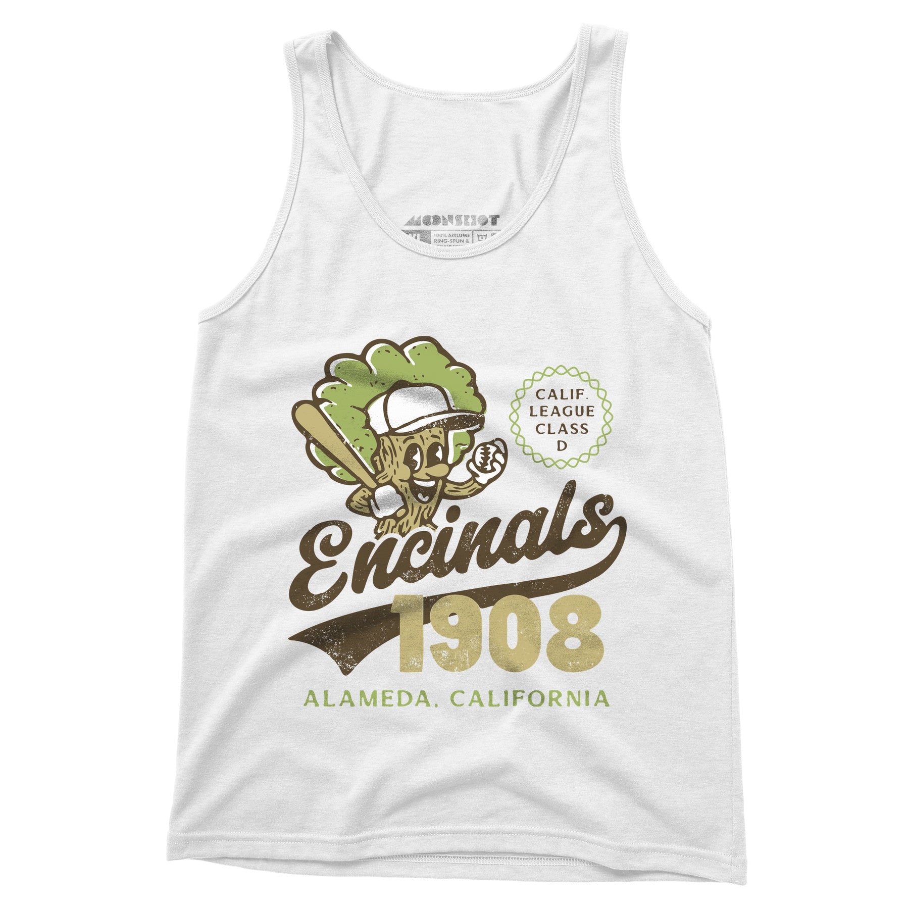 Alameda Encinals - California - Vintage Defunct Baseball Teams - Unisex Tank Top