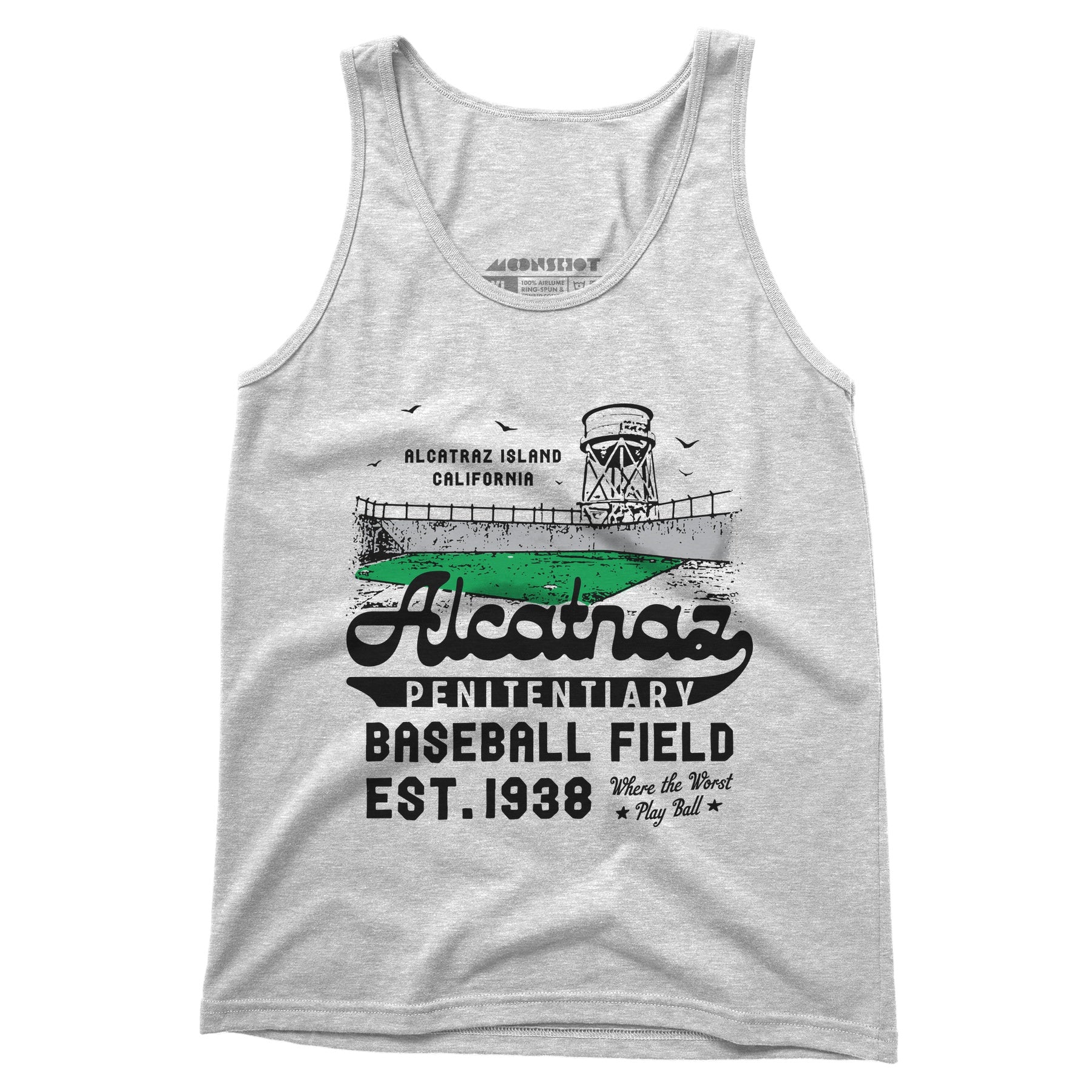 Alcatraz Penitentiary Baseball Field - Unisex Tank Top