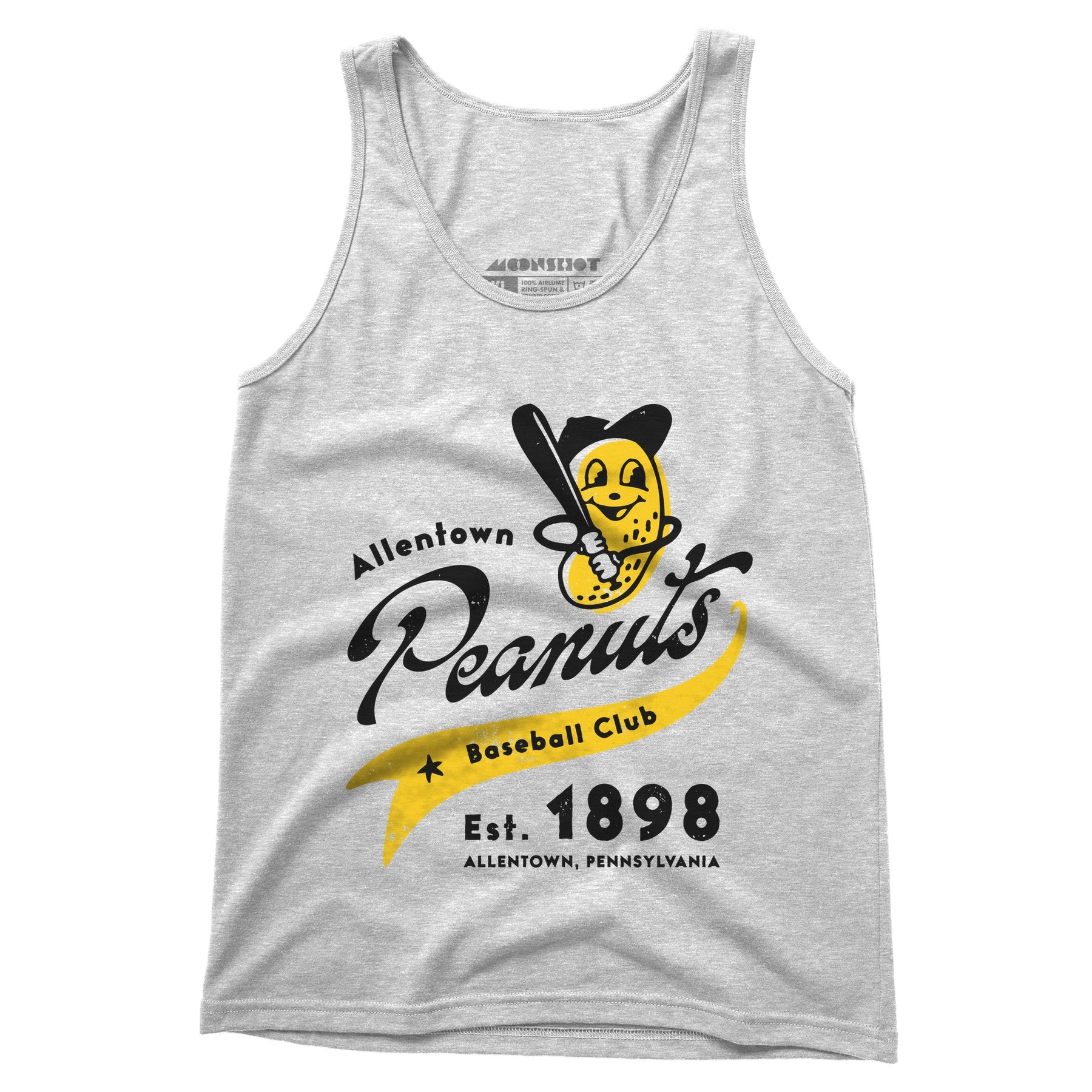 Allentown Peanuts - Pennsylvania - Vintage Defunct Baseball Teams - Unisex Tank Top