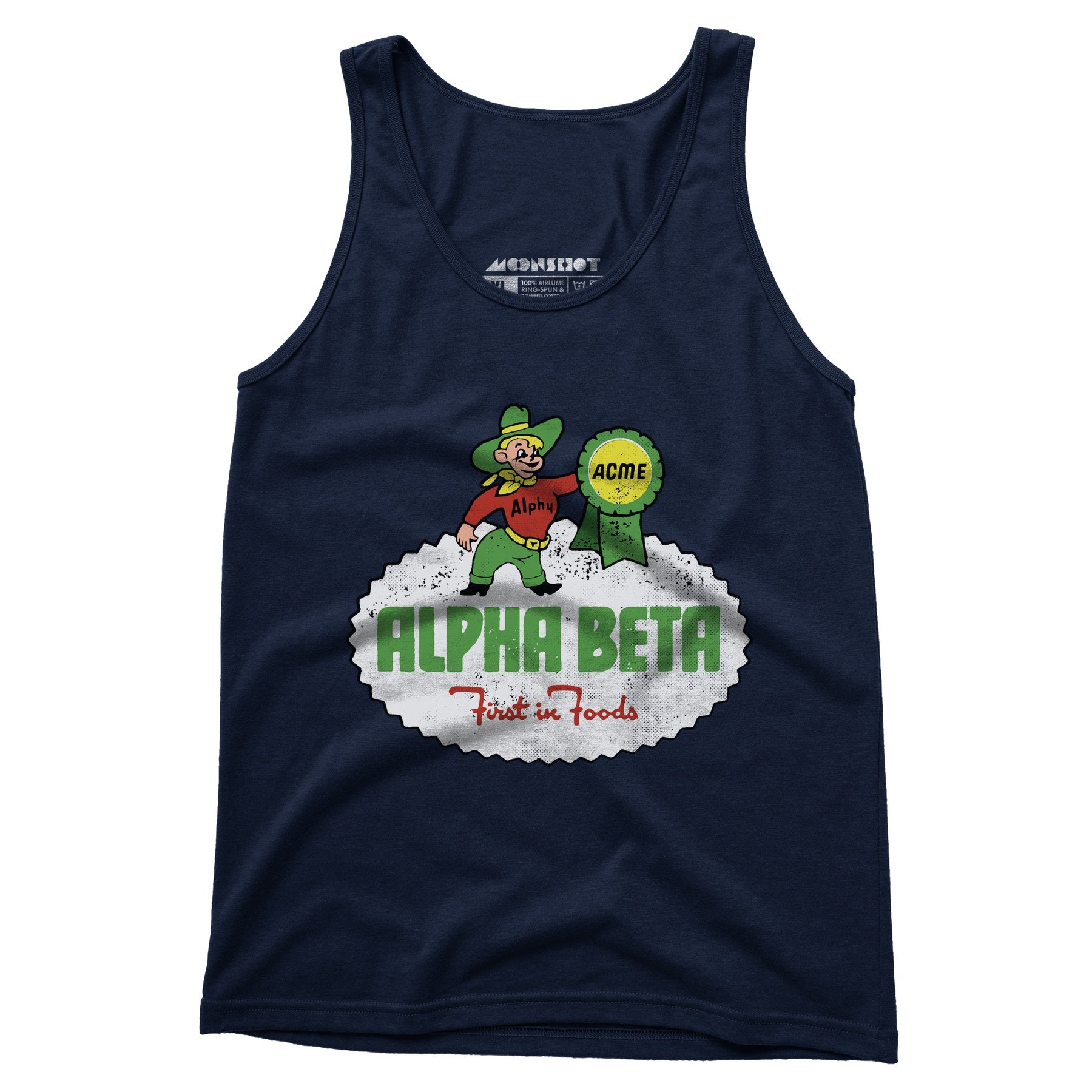 Alpha Beta Retro - Unisex Tank Top